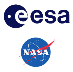 ESA and NASA logos